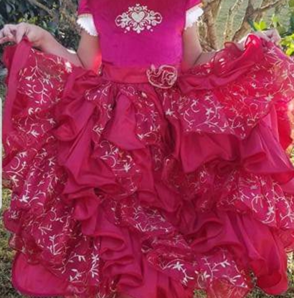 DISNEY BELLE BALLROOM GOWN COSTUME SIZE 4